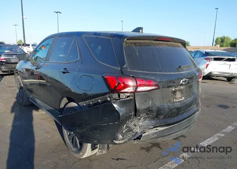 2023 Chevrolet Equinox Fwd Ls z USA, uszkodzony, nr VIN 3GNAXHEG3PL215218